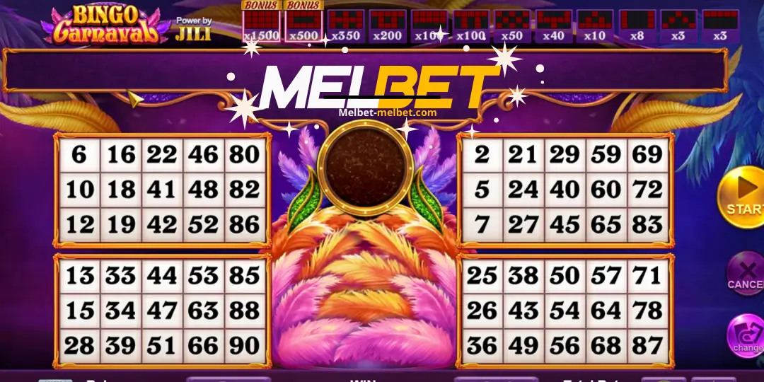 image Bingo Carnaval – The Festival of Lucky Numbers melbet